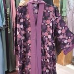 Dubai premium cherry fabric burka